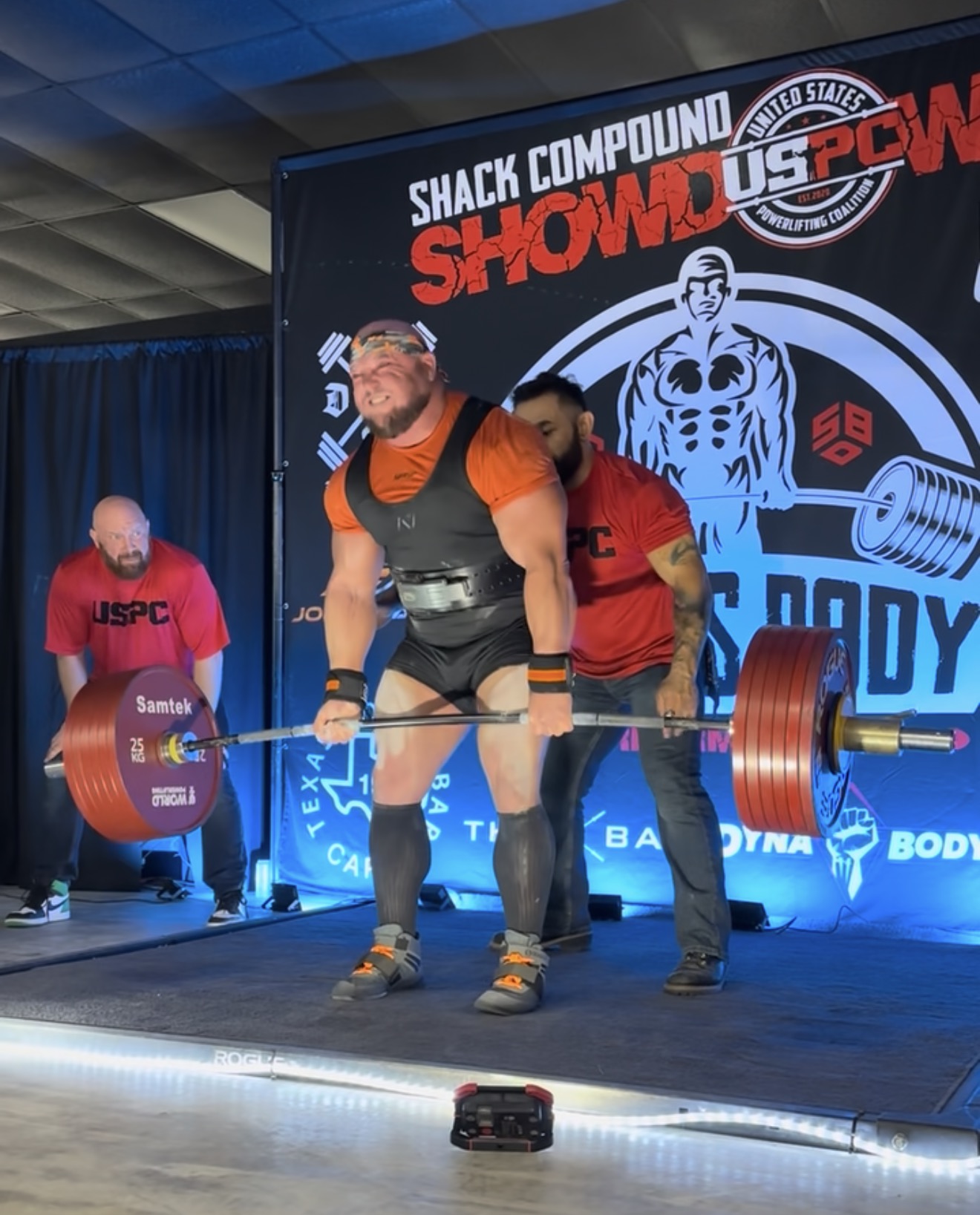 DJ Hurst — Shack Showdown, final competition deadlift
